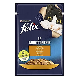 Felix Tavuklu Kedi Yaş Mama 85 Gr 1 Adet