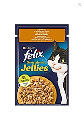 Felix Tavuklu ve Havuçlu 85 gr 12'li Yetişkin Kedi Yaş Maması