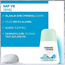Garnier Mineral Saf&Temiz Roll-On Deodorant