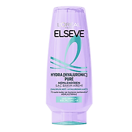 L'Oréal Paris Elseve Hydra [Hyaluronic] Pure Salisilik Asit içeren Yağlanma Karşıtı Nemlendirici Saç Kremi 250 ml