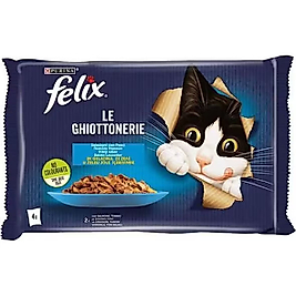 Felix Multipack Somonlu ve Ton Balıklı 4x85 gr