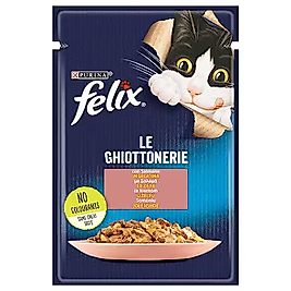Felix Somonlu Kedi Yaş Mama 85 Gr  12'lı